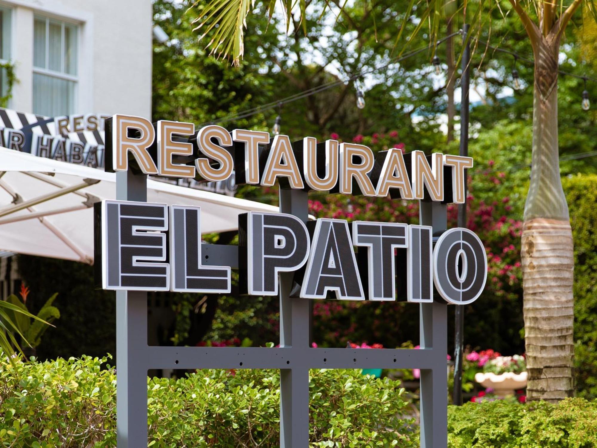 Kimpton Angler'S Hotel South Beach By Ihg Miami Beach Dış mekan fotoğraf El Patio restaurant sign